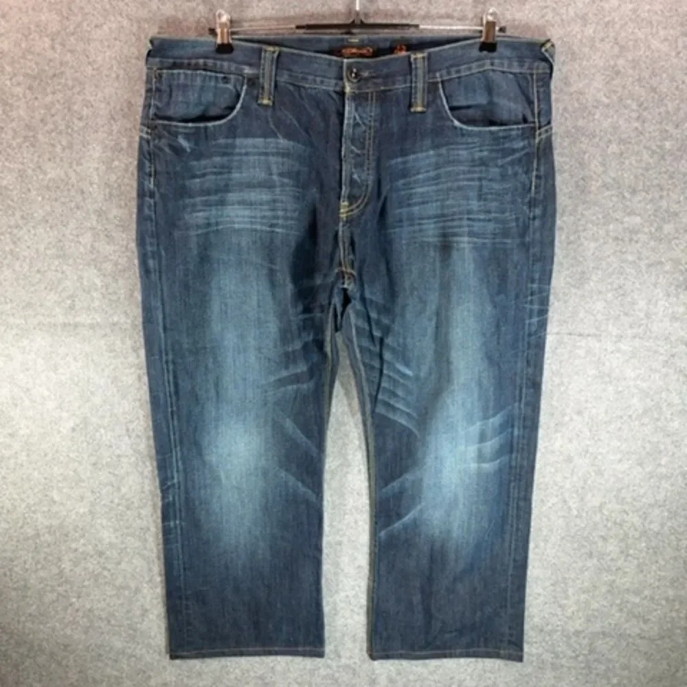 Ed Hardy by Christian Audigier Denim Jeans - Dark Wash Flap Pockets 42x32
